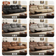 Sofa électrique en cuir mural de Cardoli Zero, salon de chute de vache de couche supérieure Petit appartement noir 3,48 mètres Single Electric SF691D