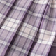 David Bella mid-sized children's skirt spring and autumn clothes girls purple plaid skirt college style JK pleated skirt