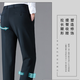 JOEONE men's mulberry silk trousers men's 2025 summer thin style medium and high waist business straight elastic anti-wrinkle men 9902# dark gray thin style 29 [2 feet 2 waist circumference] 100-110Jin [Jin equals 0.5 kg]