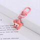 Student keychain cute cartoon pendant girl schoolbag accessories gift best friend [3 packages] fat + sponge + star