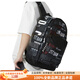 Jordan letter logo printed zipper opening school bag backpack backpack regular men and women same style couple model black black