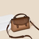 New brand simple small square bag bags women's bag lightweight crossbody bag small handbag niche handbag mud camel color