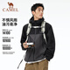 Camel [tres defensas] ropa de choque de una sola capa al aire libre Hombres y mujeres Jackets impermeables 2025 Nuevo ropa de montañismo