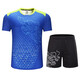 Frühlings- und Sommer Neue Kinder Badminton -Anzüge für Männer und Frauen Grundschule Trainingwettbewerbe Bingbing Uniformen Tennisuniformen Volleyball Uniformen Sportuniformen Gruppengruppe Custom Printing Logo 3886B Modell weiß 3xl