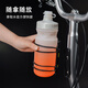CRANSTON Bicycle Water Bottle Cage Folding Bicycle Magnetic Universal Water Cup Holder Bracket Cycling Accessories Black (Water Bottle Not Included)