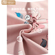 Victoria's style cotton pajamas for women's summer short-sleeved cropped pants cardigan style mother's large-size casual home clothing women's 2025 new style rose red NXF-9871 cotton M [suggested 80--100Jin [Jin equals 0.5 kg]]