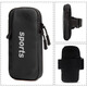 Coppani arm bag new sports arm bag music running bag men and women waterproof wrist bag gift arm bag mobile phone armband silver gray universal mobile phone within 7 inches