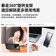 Raid [uncompression magnetic rotary bracket] suitable for Xiaomi 14 mobile phone case Xiaomi 14 protective case soft sandy skin feels color and light and simple hard shell soft mist gray