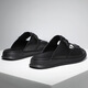 DIFANPU INTERNATIONAL LUXURY MANSA Men's Shoes High-End Men's Outer Wear Slippers versátiles Versátiles de desgaste de ropa resistente a la playa Flip-Flops de cuero Negro [Caja de regalo de marca] 41