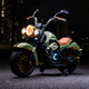 
Bedelong children's electric bike motorcycle can be seated for men and girls two-wheeled extra-large toy car double charging stroller painted orange 12V9A battery 570 motor hand twisted soft wheel