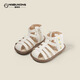 BOE [Official Flagship] OCC Girls' Shoes Baby Toddlers' Shoes New Summer Sandals High Top Children's Rose 9221 Brown 22 Factory Order Price-25 Whole (100 Pairs)