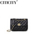 
CITICITY Bag Women's Bag Light Luxury Brand Women's Bag 2025 New Shoulder Bag Small Flavor Chain Crossbody Bag Gift Black