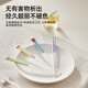 小熊（Bear）陶瓷筷子 陶瓷家用高级食品级抗菌防霉食品级家用 彩色五双装