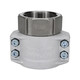 DIN2817 Acier inoxydable Fil intérieur Basage mobile Tail Maji Tyr à articulation mobile EN14420 TUBE ALUMINUM PALLE PAGODA JOINTS 1/2 POUC GI015 + DN13 * 5 Pince de tube en alliage en alliage en alliage en aluminium