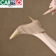 卡帝乐鳄鱼（CARTELO）小踝靴高跟小众短靴女2025V口磨砂尖头细跟裸靴高跟鞋 卡其色 单里 36