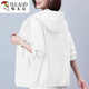 Woodpecker sunscreen clothes mother suit short jacket 2025 new summer breathable sunscreen clothes fashionable spring and autumn women's clothing Pink M [80-100Jin [Jin equals 0.5 kg]]