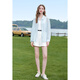 
Baitu betu women's clothing 2025 summer new shirt texture micro texture striped shirt thin coat for women 2507T31 light blue S