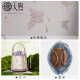 Tianxu Mother's Day Gift Women's Bag New Chinese Style Roland Purple Cheongsam Cowhide One-Shoulder Crossbody Handheld Bucket Bag Bag Women Roland Purple 1-Gift Box Pack