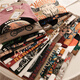 UNIQLQ [U Clothes Quality] Uniqq official library official website hot sale explosive style upgraded high crocod heavy terry ring colorful print T1049 navy blue M