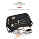 2025 Neue Frauen-Crossbody-Tasche Nylon gestickt