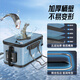 Fishing source live fish bucket winter fishing fishing portable sub-package fish box foldable fishing box wild fishing special one-piece 35cm blue