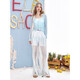 Fairy Pocket Blue hohl dünnen langärmligen Pullover für Frauen 2025 Sommer neuer Stil-Strickjacke Fritillaria Blue S