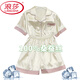 浪莎（LangSha）2025年真丝睡衣女士短袖夏季薄款桑蚕丝可外穿家居服套装春夏天 浅黄色 #YX-9214 L 【99-115】斤