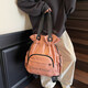 Nouveau sac à dos de niche sac à dos de sac à dos à la mode du sac court de voyage des filles de grande capacité