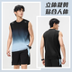 Victoria Traveler Sportswear Set Men's Ice Silk T-shirt Running Quick Drying Sleeveless Summer Vest Shorts Fitness Basketball Suit 2XL