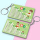 Beizu Nine-Nine Multiplicación y Medalla de Medalla de División Pendiente de llavero para la escuela primaria Segundo grado 99 Matemáticas orales Pinyin Yalek Colgante [Divide Medal Colgante] Con Medalla China 9*5.4cm