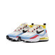 耐克（NIKE）Nike男鞋 Air max 270 react 女鞋休闲气垫运动跑步鞋 AO4971 AT6174-002 红黄蓝 36