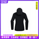 
KAILAS sports outdoor hooded windproof and water-splashing elastic mountain hiking soft shell jacket women's style wind pine green XS