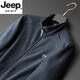 JEEP SPIRIT轻奢高端男装宽松春季新款立领开衫卫衣男士休闲运动夹克外套新品 军绿色 JEEP9901 M