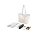 Omto Milk Tea Brown Tote Sac pour les femmes au printemps et en été nouveau sac de grande capacité pour les étudiants de collège en classe Sac de texture de texture de texture de lait de thé au lait moyen [peut être placé sur un ordinateur de 14 pouces]