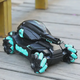 
Toy car remote control, gesture sensing, remote control tank battle toy car four-wheel drive can fire water bullets 1389 black and green [handle remote control + watch remote control