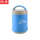 
ZSR imported quality insulation lunch box glass inner liner double vacuum long insulation barrel bento portable large capacity, no color picking [9734] 1L