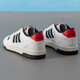 Adidas Chaussures masculines 2025 Été Nouvelles chaussures de sport confortables confortables en cuir bas-haut résistant aux petites chaussures blanches chaussures décontractées kk1283 39