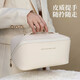 Cosmetic bag portable toiletry storage bag large capacity waterproof travel toiletry bag toiletry bag travel storage bag white