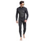 Zailu 15mm one-piece swimsuit men's warm and cold-proof wetsuit long-sleeved one-piece trousers sun protection wetsuit 1342 black 1 point 5mm M M