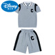 Disney Children's Clothing Boys Summer Summer 2025 Nouveau garçon d'été Handsome Children's Sports Fashion Suite de 3 à 6 ans Bande officielle Brand de magasin 826c Collier Collier Summer Picture Couleur 140