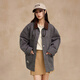 Champion champion work jacket men's new British barn jacket women's Bath style lapel trend carbon gray XS