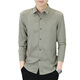 Official website shirt men's long-sleeved new style business small plaid inch shirt high-end summer top slim shirt men 6167 blue gray M _90-110Jin [Jin equals 0.5 kg]