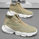 Remtin Men's Chaussures 2025 Summer des chaussures de maille en maille volant légères respirantes Casual et polyvalent non-glissement.