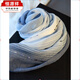 
Hengyuanxiang original cotton and linen stripes gradient Japanese summer gauze scarf thin sunscreen shawl scarf dual-purpose linen scarf for women P 1
