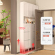 Meike Meijia Leichte Atmosphäre Haushaltscreme Stil Schuhschrankstür High-End vertikaler Ultra-dünner Eimer-Typ extrem schmal 18 cm integrierter Speicherschrank 9214 Ultra-dünner Foyer-Schrank 14018 Montage