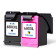 
Gezhige Suitable for HP 680 ink cartridges 3638 ink cartridges 2677 3766 5088 2679 3777 1118 4538 2678 3636 printer ink cartridges 680 black color set