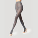Wolford Shiny25d Texture métallique brillante Pantyhose 17081 officiel authentique 8115 pêche / argent