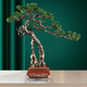 
Jinfuxi Welcoming Guest Pine Brass Large Ornament High-end Atmospheric New Chinese Style Living Room Office Villa Decoration Company Opening Gift BJ1391---Welcoming Guest Pine