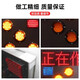 
Car arrow guide warning sign LED electronic display screen flash high speed construction maintenance work light engineering vehicle electronic screen 13575CM can be changed on mobile phone