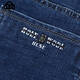 Jeep Spirit Jeep printemps et été en coton mince jean homme d'âge moyen de l'âge moyen de grande taille, grande taille décontractée papa respirant long 3891 Zhonglan Thin Style 36 [2 pieds 9]